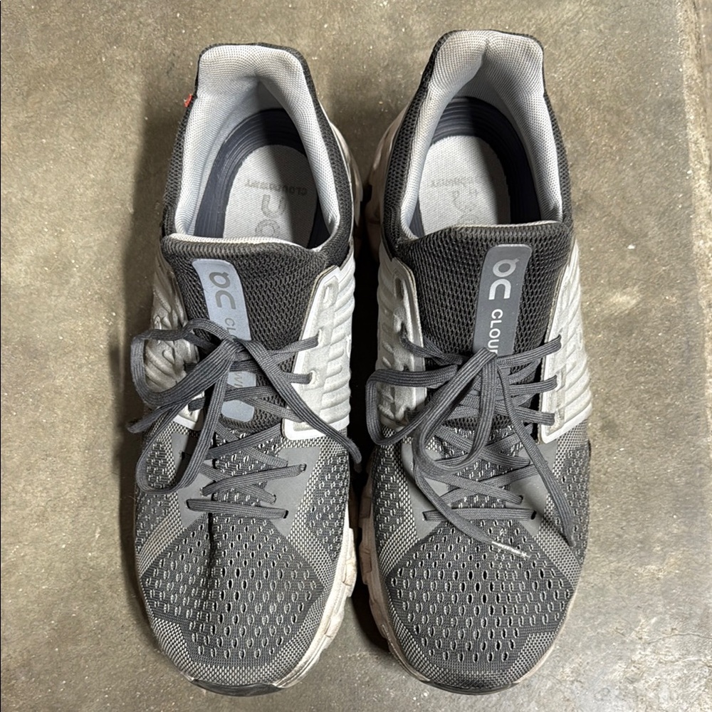 On Running Men's Sneakers - Gray and Black